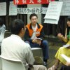 学员在课堂上发表感言：原来生活可以这么过