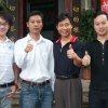 与中国赏识教育中心左阿志老师在一起