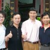 在广州与赏识教育中心魏建惠老师在一起